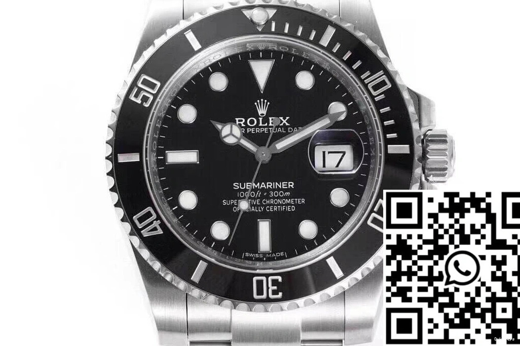 ZF Steel Strap Submariner Rolex Factory 116610LN-97200 Black Dial Stainless 0218